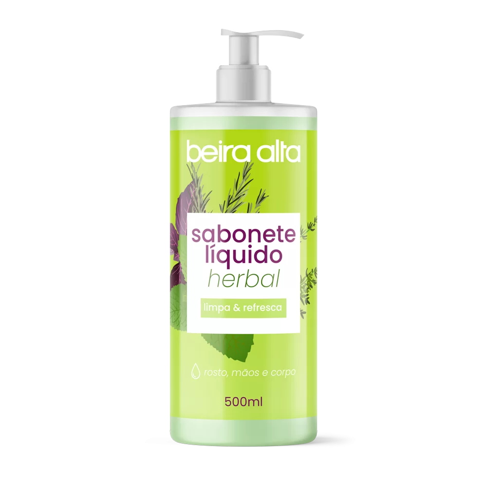 Sabonete Líquido Beira Alta Herbal - 500ml