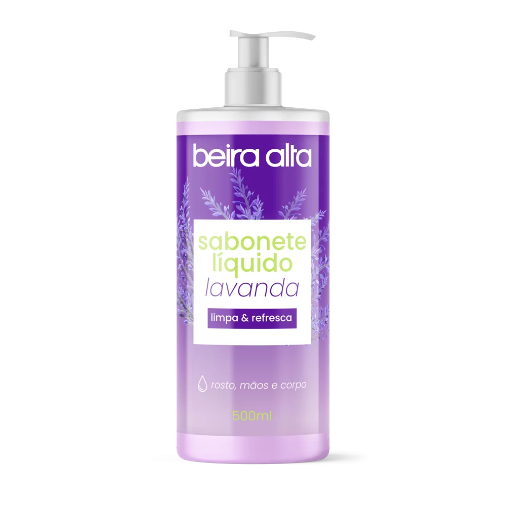 Sabonete Líquido Beira Alta Lavanda - 500ml