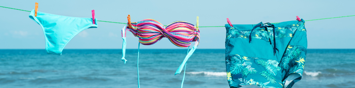 Como Limpar Corretamente Roupas de Banho e Praia Após o Uso