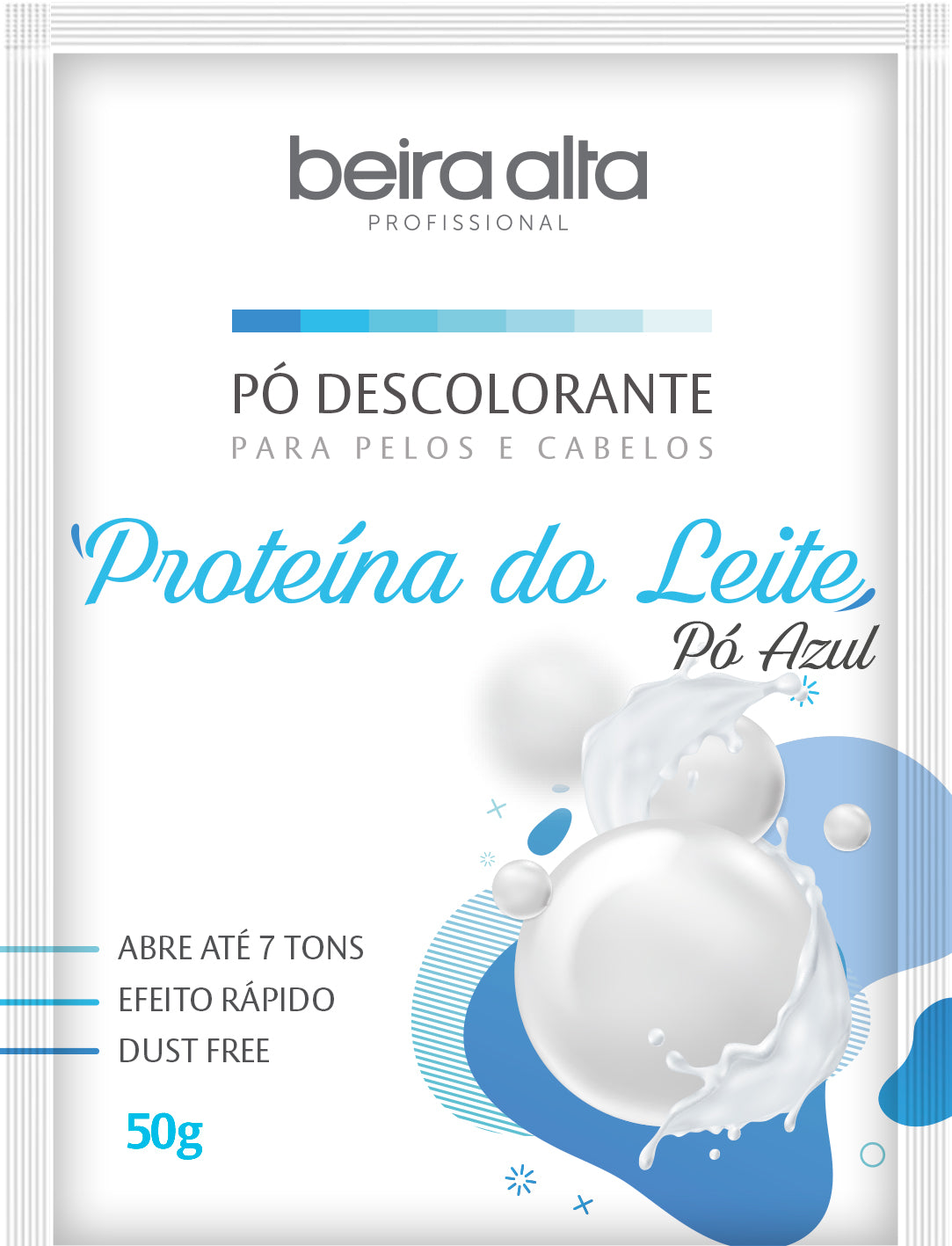 Pó Descolorante Beira Alta Proteínas do Leite Sachê - 50g