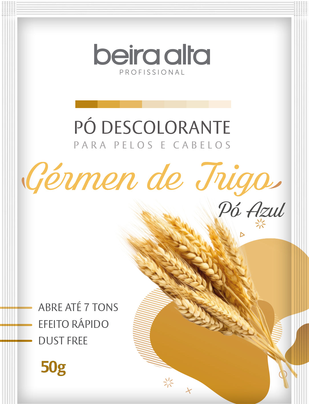 Pó Descolorante Beira Alta Gérmen de Trigo Sachê - 50g