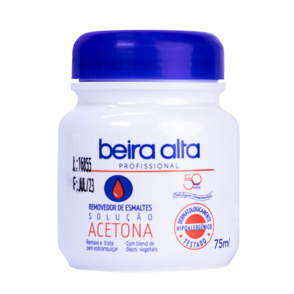 Removedor de Esmalte Tira Fácil Beira Alta "50 Anos" - 75ml