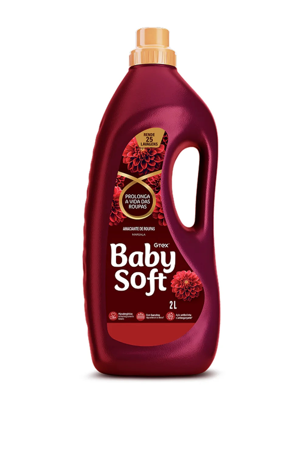 Amaciante Diluído Baby Soft Infinity Care Marsala - 2L