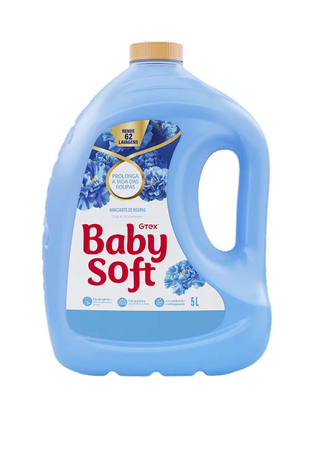 Amaciante Diluído Baby Soft Toque Carinho - 5L
