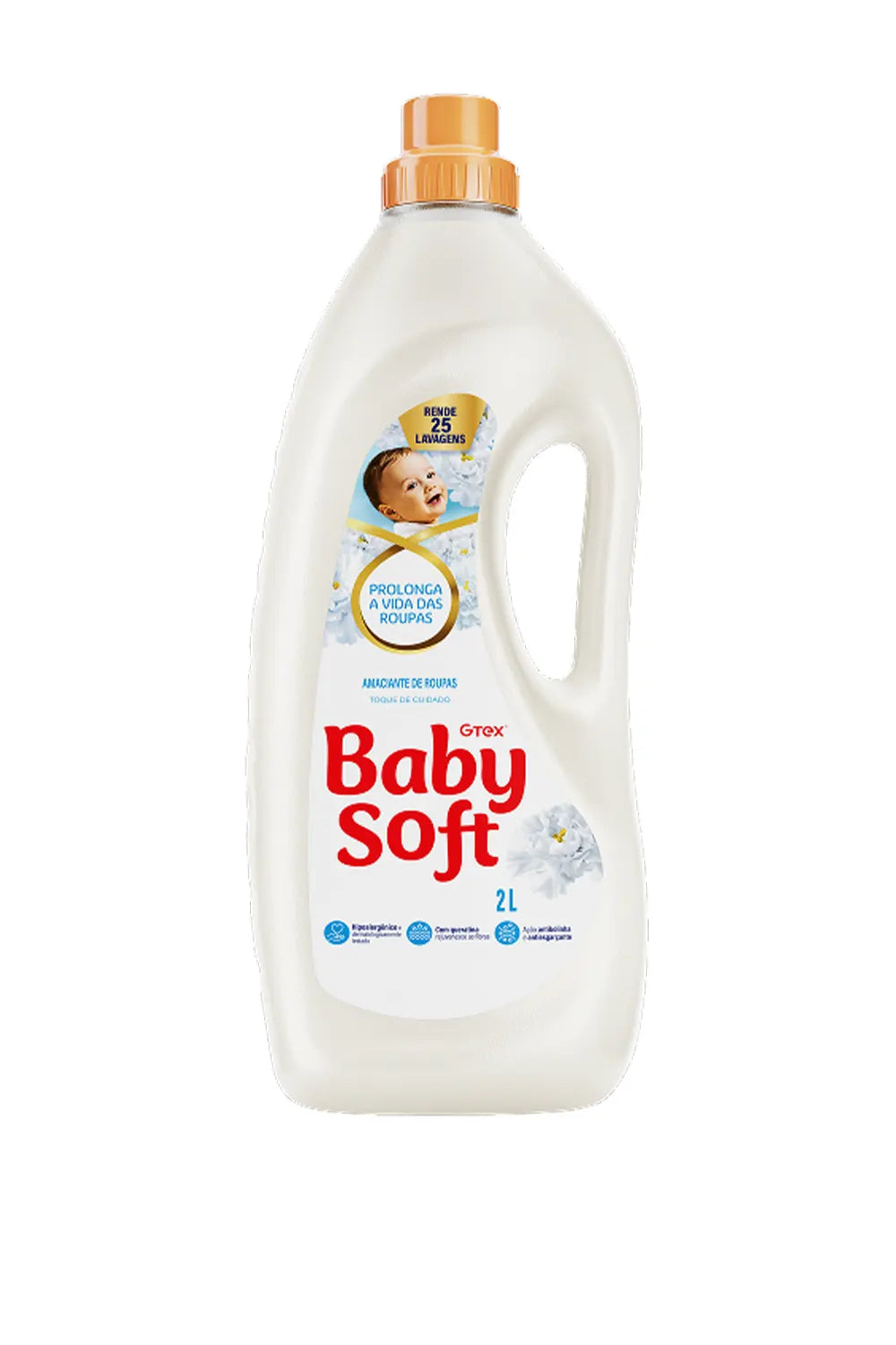 Amaciante Diluído Baby Soft Toque de Cuidado - 2L