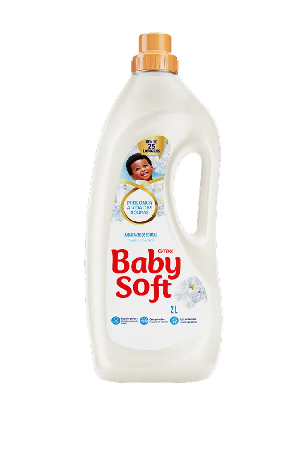 Amaciante Diluído Baby Soft Toque de Cuidado - 2L