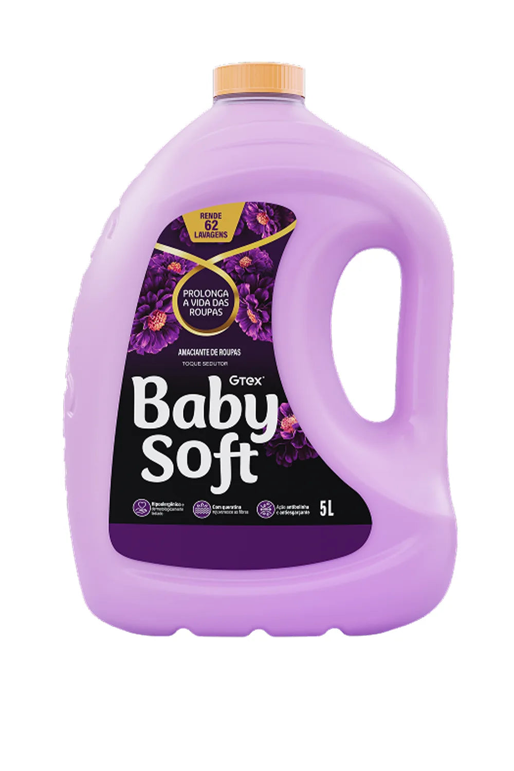Amaciante Diluído Baby Soft Toque Sedutor - 5L