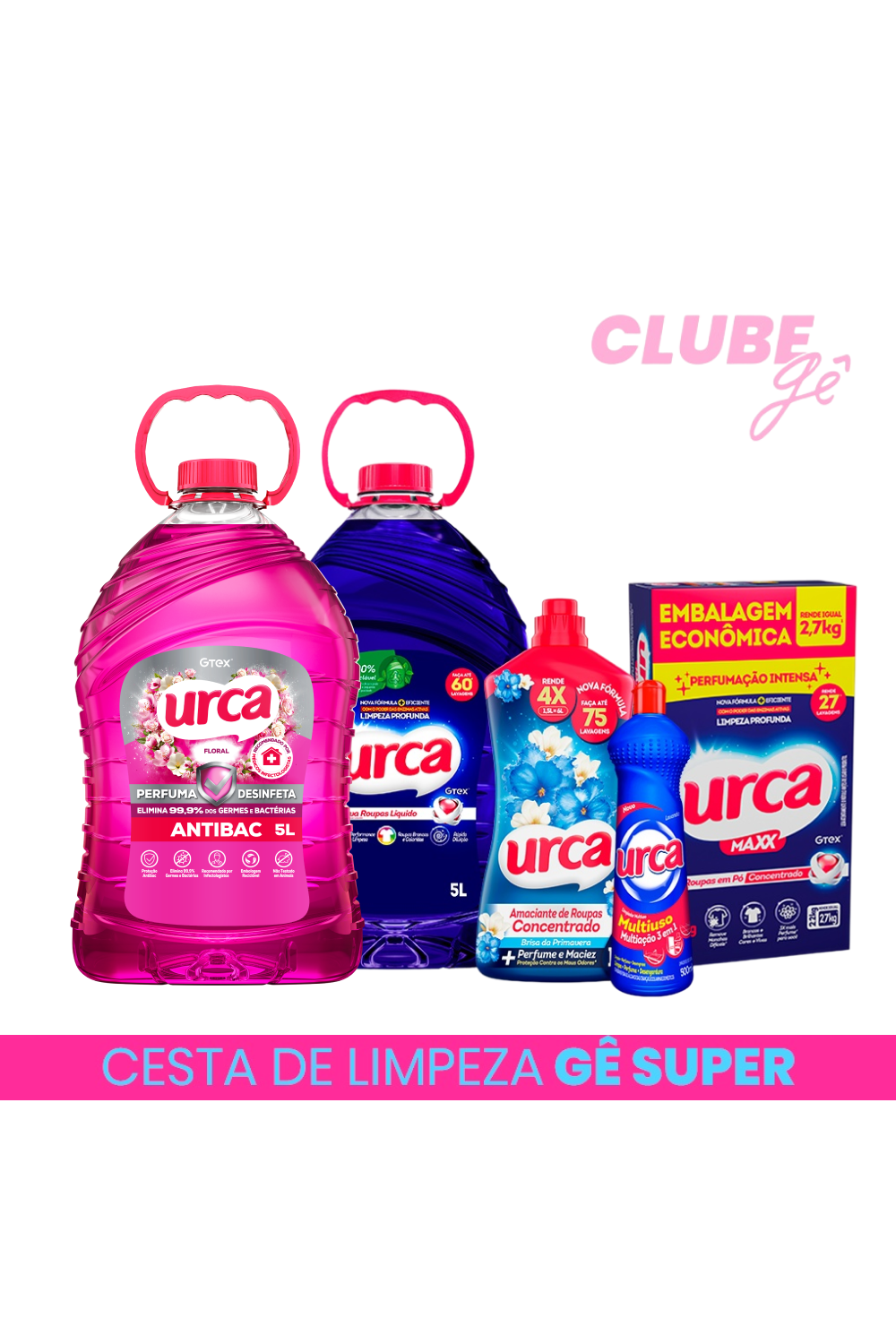 Cesta de Limpeza Gê Super
