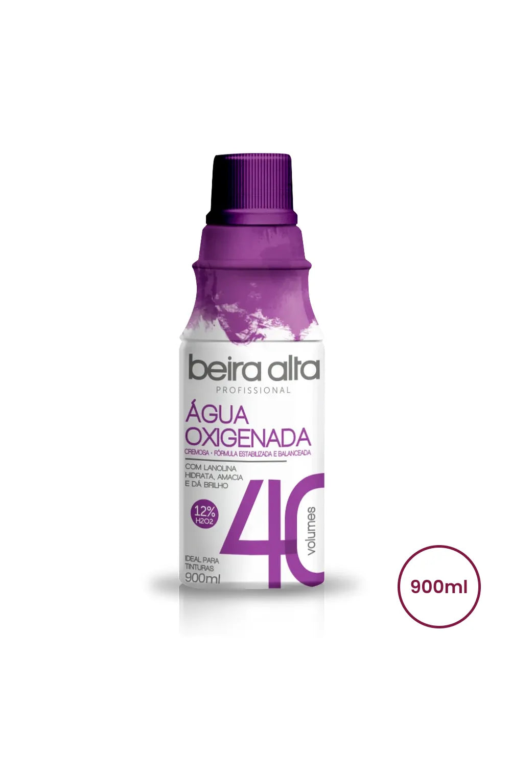 Água Oxigenada 40 Volumes Beira Alta - 900ml