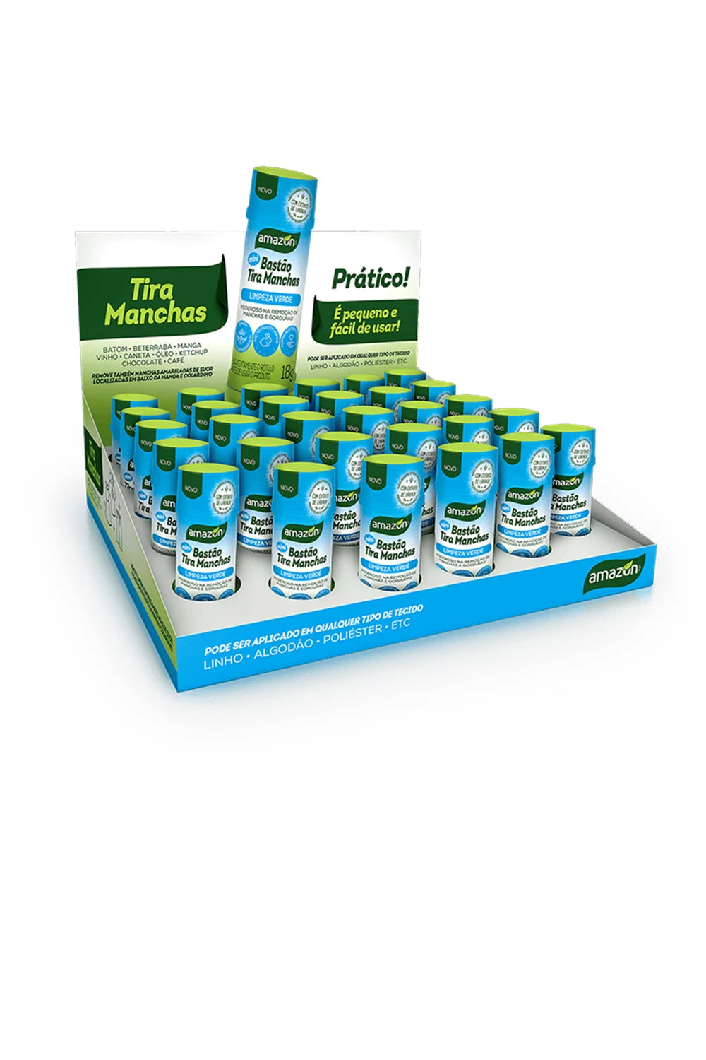 Tira Manchas Amazon Bastão Mini - 18g