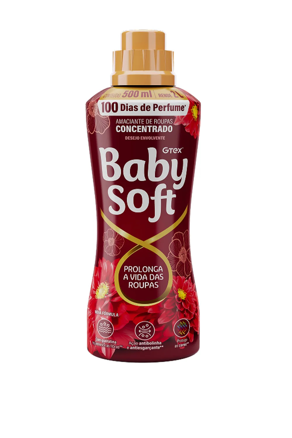 Amaciante Concentrado Baby Soft Desejo Envolvente - 500ml