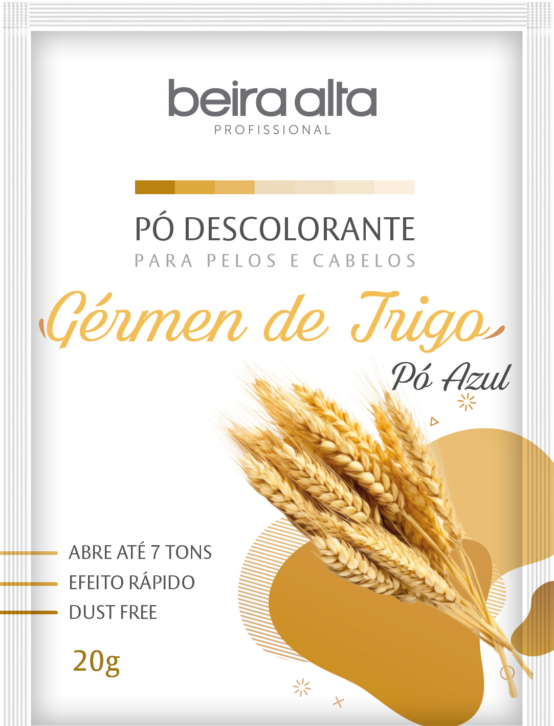 Pó Descolorante Beira Alta Gérmen de Trigo Sachê - 20g