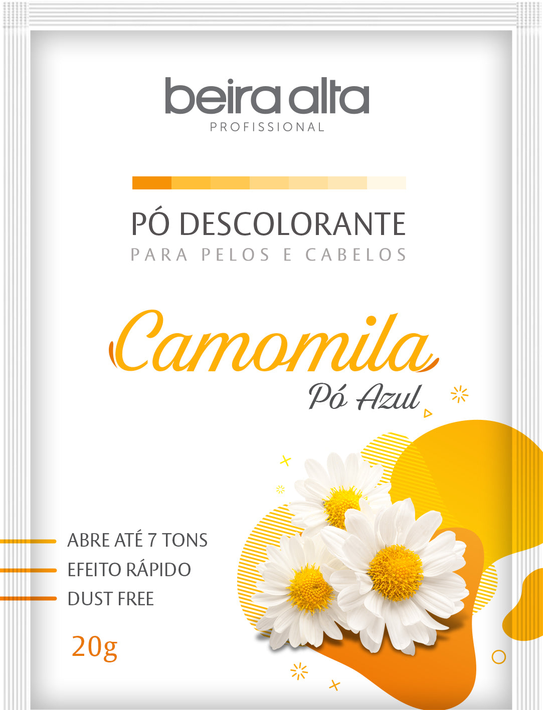 Pó Descolorante Beira Alta Camomila Sachê - 20g