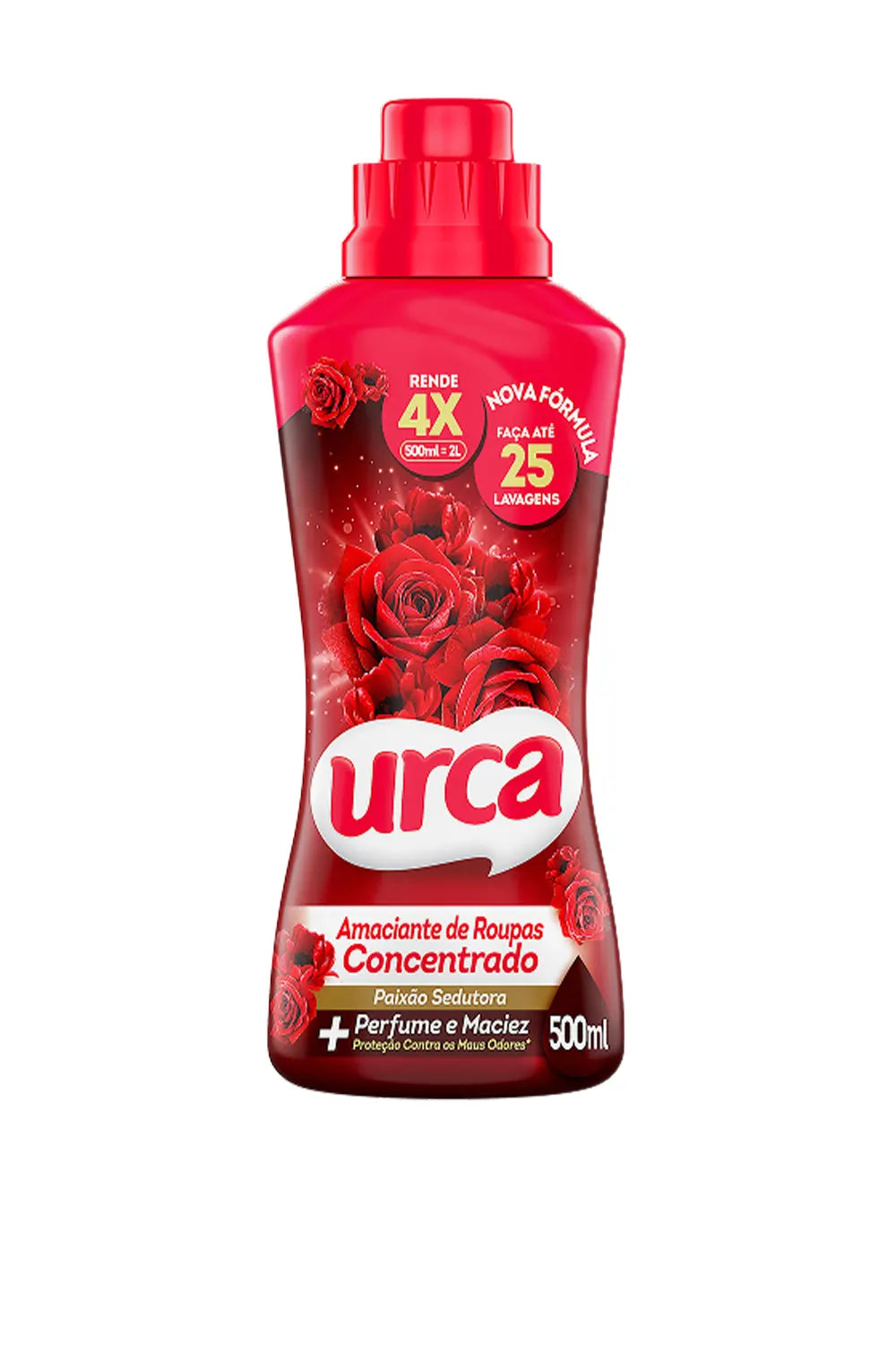 Amaciante Concentrado Urca Paixão Sedutora - 500 ml