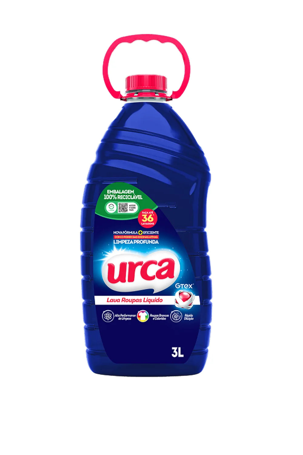 Sabão Liquido Urca Azul - 3L
