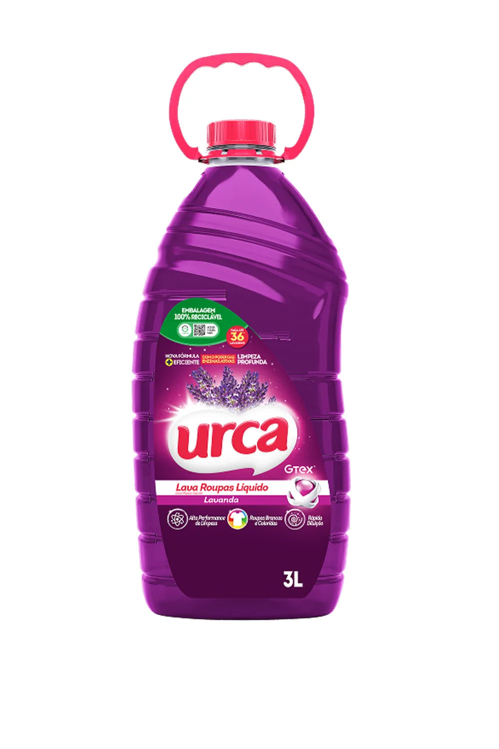 Sabão Liquido Urca Lavanda- 3L