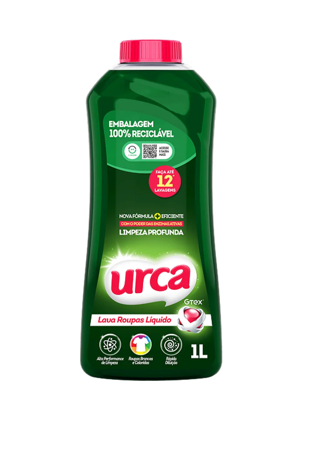 Sabão Liquido Urca Verde - 1L
