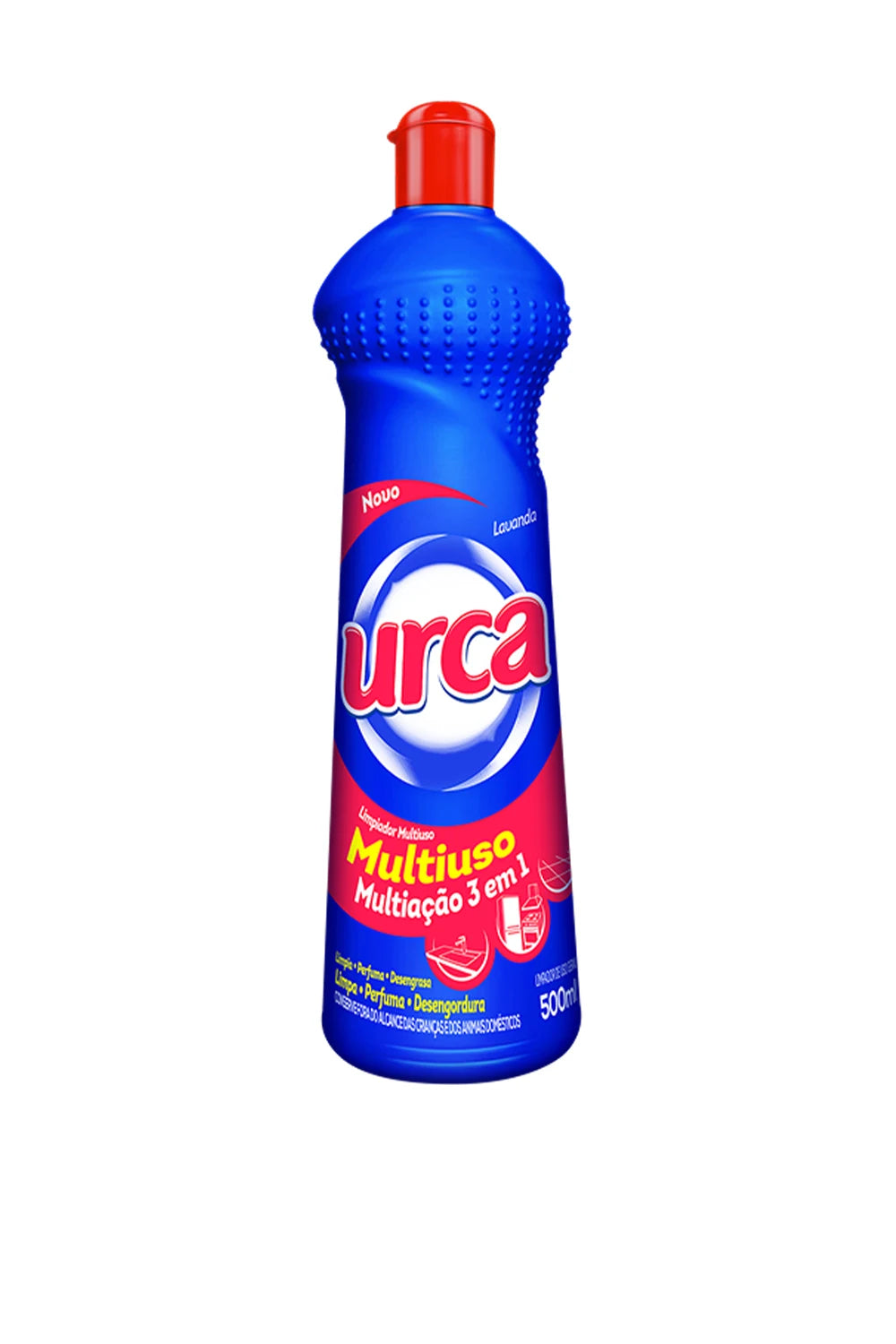 Multiuso Urca Multiação 3 em 1 Lavanda - 500ml