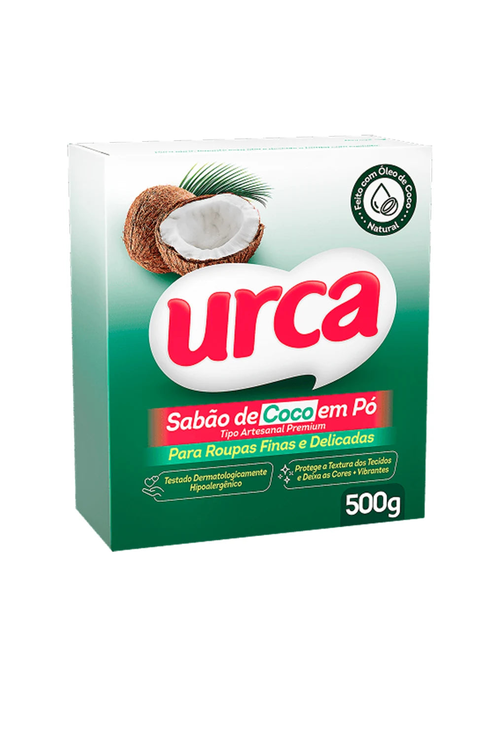 Sabão em Pó Coco Urca Cartucho - 500g