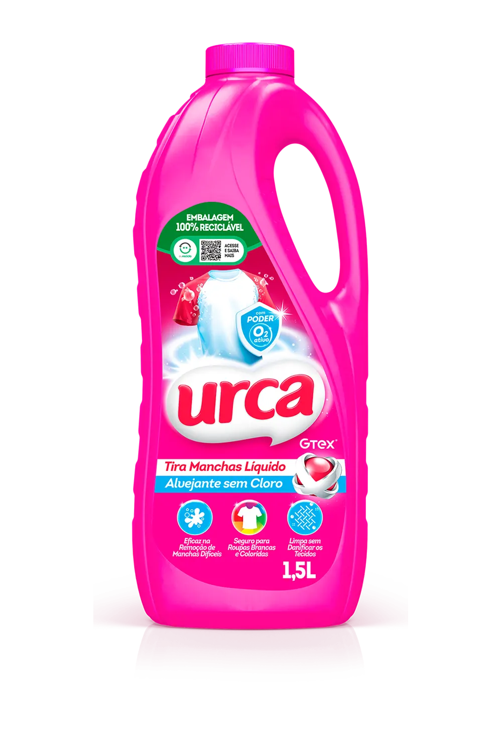 Alvejante Tira Manchas Liquido Urca - 1,5l